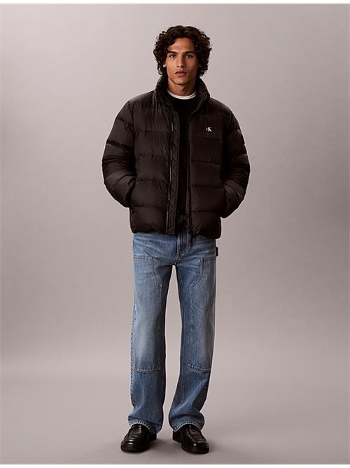 ls nylon zip off hood down puffe CALVIN KLEIN JEANS | LV04RG515GUB1